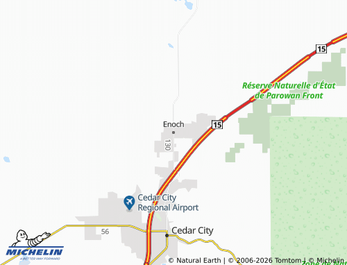 Mapa MICHELIN Enoch - ViaMichelin