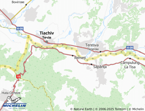 MICHELIN Remeți map - ViaMichelin