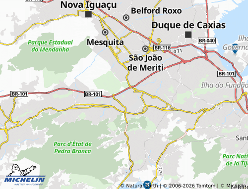 Mappa MICHELIN Vila Militar - ViaMichelin