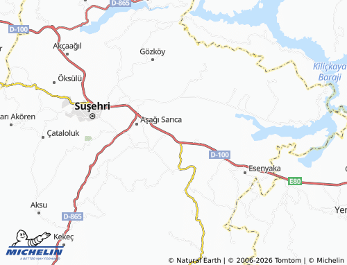 Mappa MICHELIN Bostancık - ViaMichelin
