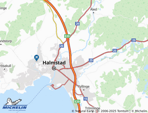 MICHELIN Kristinehed map - ViaMichelin