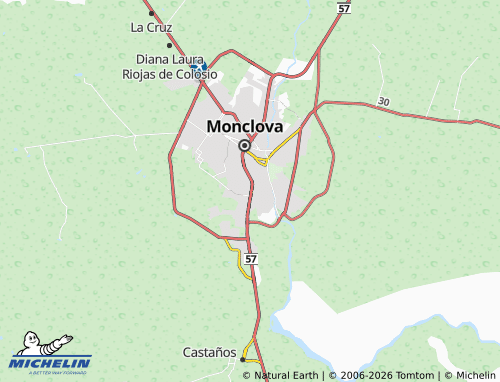 Kaart MICHELIN Elizondo - ViaMichelin
