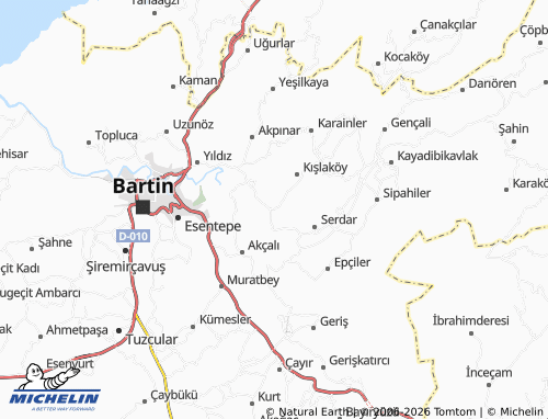 MICHELIN Gürpınar map - ViaMichelin