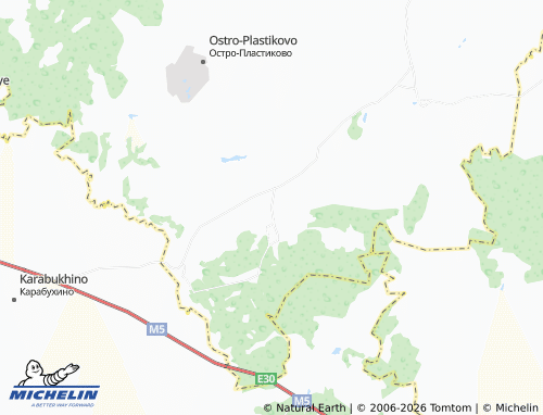 Carte MICHELIN Aleyevo - ViaMichelin