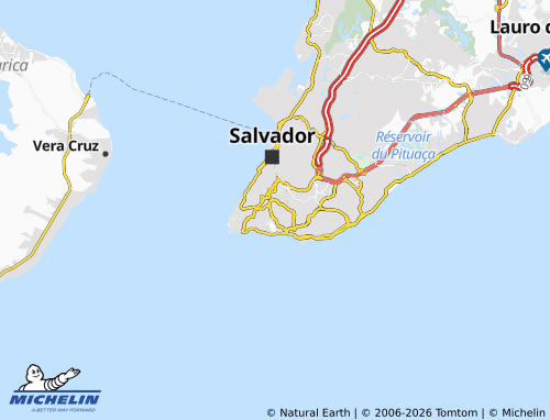 MICHELIN Federação map - ViaMichelin