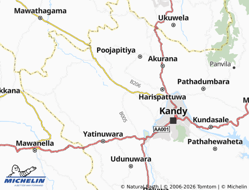 MICHELIN Viguhumpola map - ViaMichelin