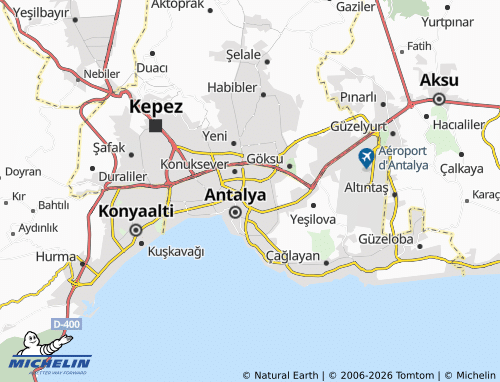 Mappa MICHELIN Yenigün - ViaMichelin