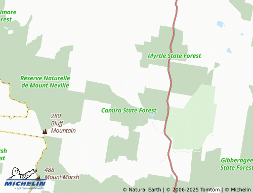 MICHELIN Camira map - ViaMichelin
