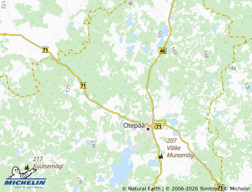 Mappa MICHELIN Pedajamäe - ViaMichelin