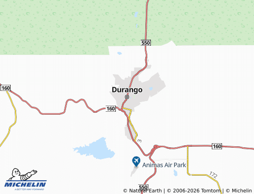 Kaart MICHELIN Durango - ViaMichelin