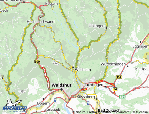 MICHELIN Dietlingen map - ViaMichelin