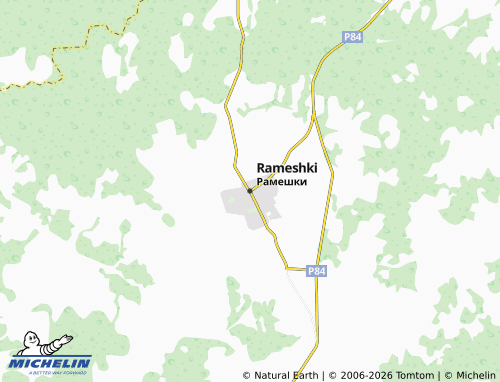 Carte MICHELIN Rameshki - ViaMichelin