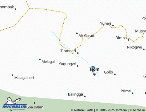 MICHELIN Wereka map - ViaMichelin