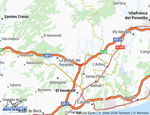 Mappa MICHELIN El Papiolet - ViaMichelin