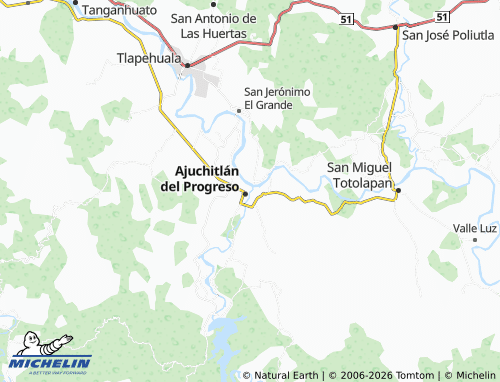 Mappa MICHELIN Santa Cruz - ViaMichelin