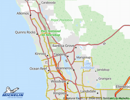MICHELIN Carramar map - ViaMichelin