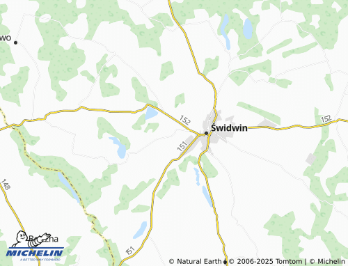 MICHELIN Stary Przybysław map - ViaMichelin