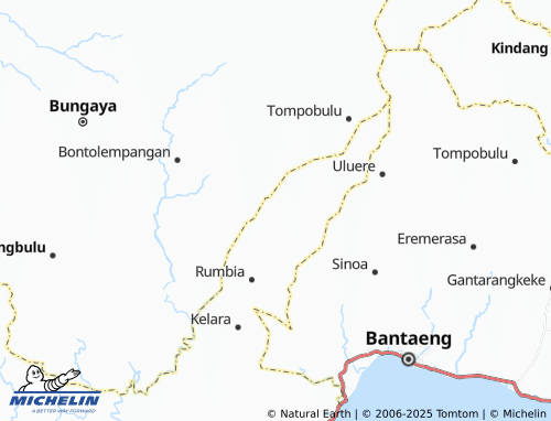 MICHELIN Bontotiro map - ViaMichelin