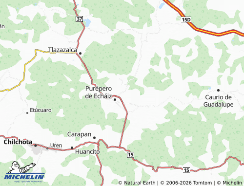 Mapa MICHELIN San Patricio - ViaMichelin