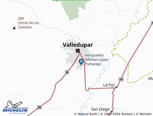 MICHELIN Villa Magdala map - ViaMichelin