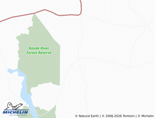 Mappa MICHELIN Bakin-Chiyawa - ViaMichelin