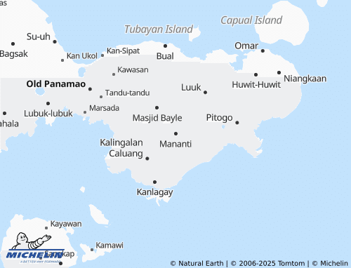Mapa MICHELIN Mananti - ViaMichelin