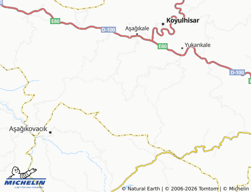 Mappa MICHELIN Karaçam - ViaMichelin