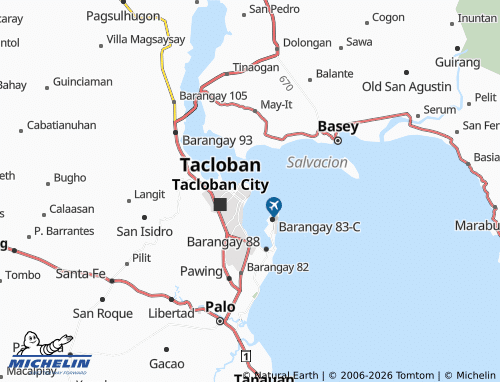 MICHELIN Barangay 59-A map - ViaMichelin