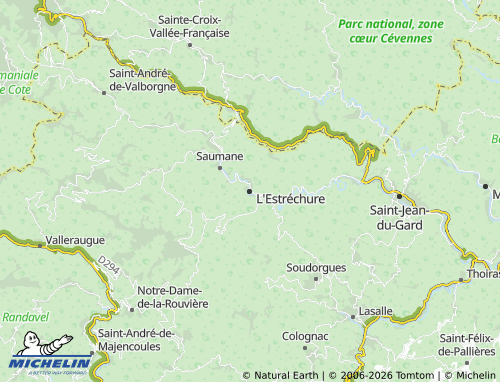 Mappa MICHELIN L'Estréchure - ViaMichelin