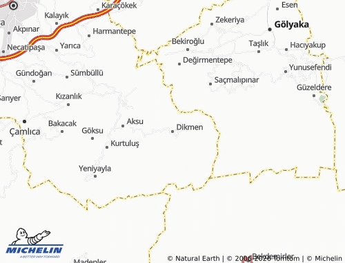 Mappa MICHELIN Dikmen - ViaMichelin