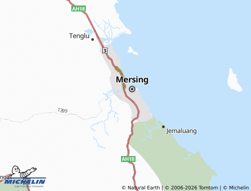 Mapa MICHELIN Taman Nelayan - ViaMichelin