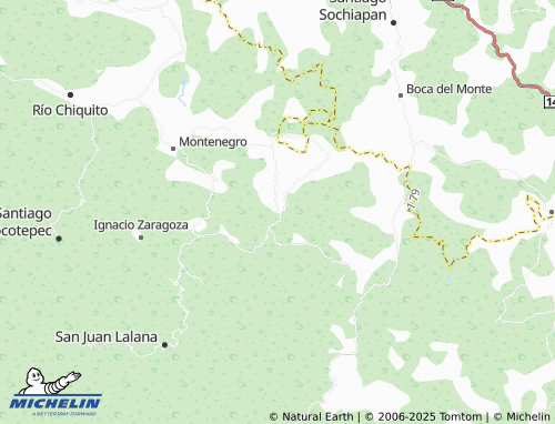 MICHELIN San Isidro Arenal map - ViaMichelin