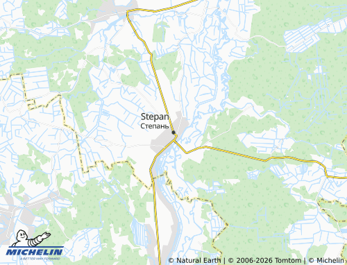 Mappa MICHELIN Stepan - ViaMichelin