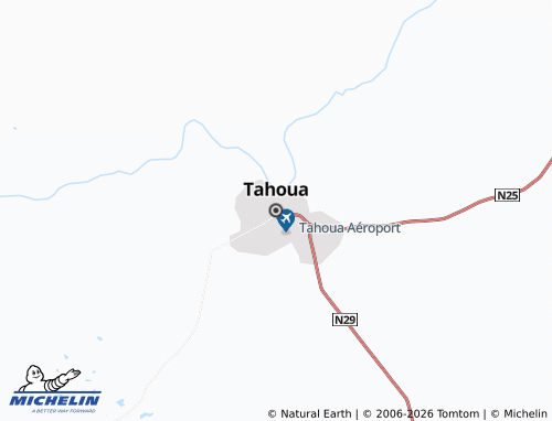 Mappa MICHELIN Tahoua - ViaMichelin