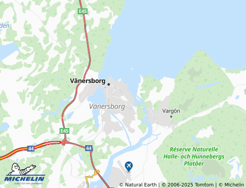 MICHELIN Holmängen map - ViaMichelin