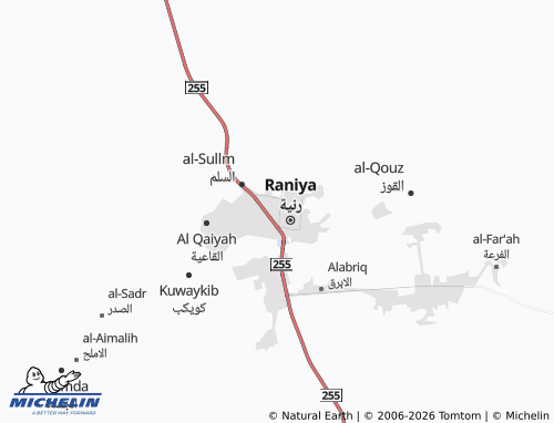 MICHELIN-Landkarte al-'Azeeziyyah - ViaMichelin