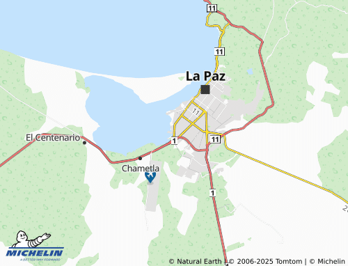 MICHELIN Campestre map - ViaMichelin