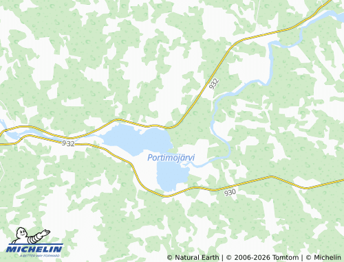 Kaart MICHELIN Koivistonpää - ViaMichelin