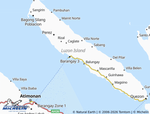 MICHELIN Camagong map - ViaMichelin