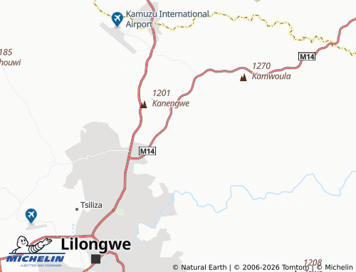 Mappa MICHELIN Mwadenje - ViaMichelin