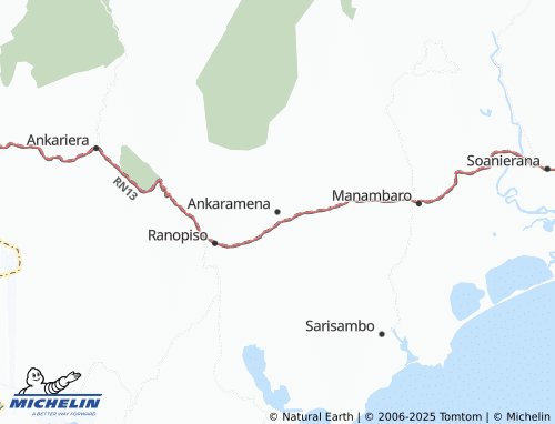 MICHELIN Ankaramena map - ViaMichelin