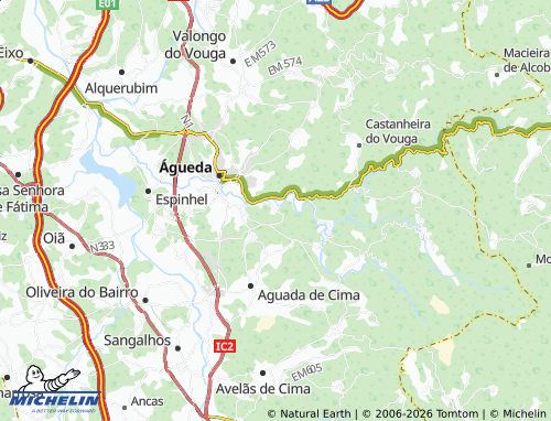 Mapa MICHELIN Candam - ViaMichelin