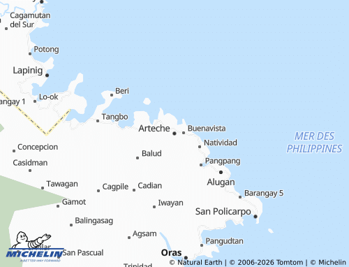 MICHELIN Arteche map - ViaMichelin