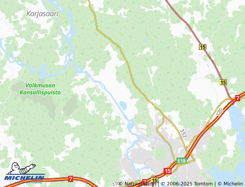 MICHELIN-Landkarte Laajakoski - ViaMichelin