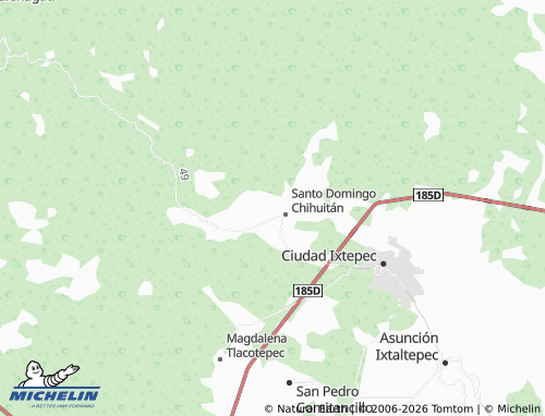 Kaart MICHELIN Cheguigo Santa Cruz - ViaMichelin