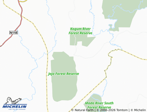 MICHELIN Wasa map - ViaMichelin