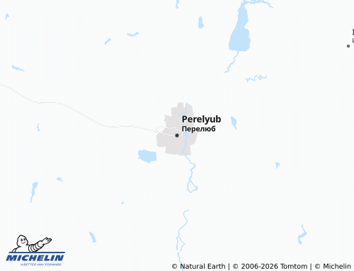 MICHELIN-Landkarte Perelyub - ViaMichelin