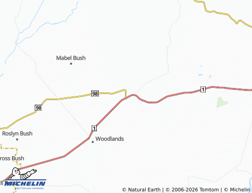 Mapa MICHELIN Dacre - ViaMichelin