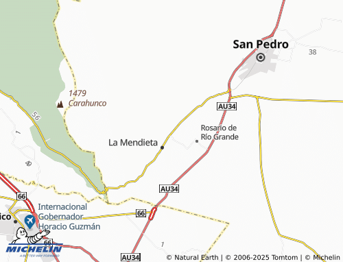 MICHELIN Barrio El Sauzal map - ViaMichelin