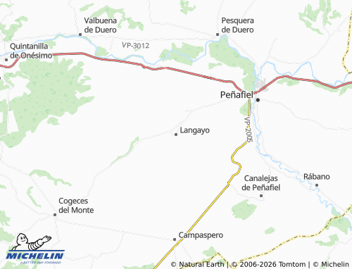 MICHELIN Langayo map - ViaMichelin